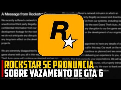 ROCKSTAR se pronuncia sobre o VAZAMENTO do GTA 6 Lógica de