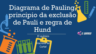 video 5 -Princípio da exclusão de Pauli, regra de Hund e diagrama de Pauling