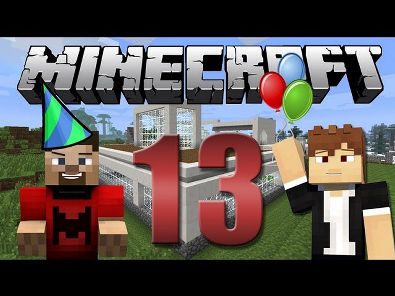Meu aniversário \o/ - Minecraft Em busca da casa automática #13