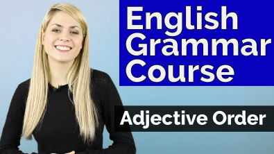 ADJECTIVES #4 | Adjective Order | Basic English Grammar