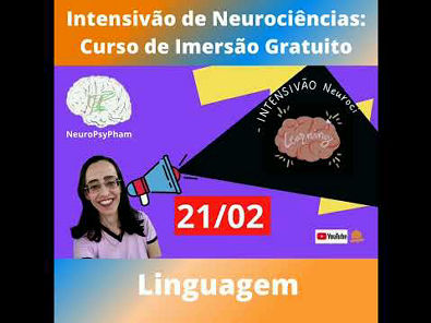 Shorts INTENSIVÃO DE NEUROCIÊNCIAS CURSO DE IMERSÃO GRATUITO LINGUAGEM