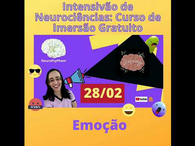 Shorts INTENSIVÃO DE NEUROCIÊNCIAS CURSO DE IMERSÃO GRATUITO EMOÇÃO NeuroPsyPharm