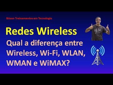 Redes sem Fio - O que são Wireless, WLAN, Wi-Fi, WiMAX e WMAN