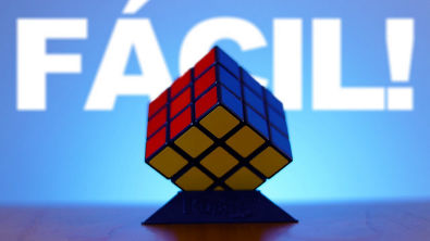 Dá para resolver o cubo mágico SEM ALGORITMO?