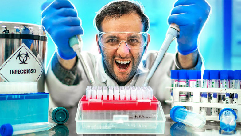 Como é feito um TESTE DE DNA? Boravê no laboratório DE VERDADE!