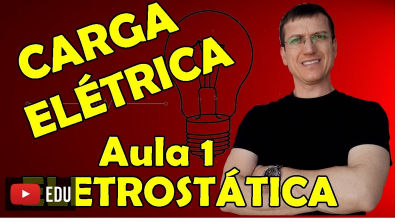 CARGA ELÉTRICA - ELETROSTÁTICA - AULA 1 - Prof Marcelo Boaro