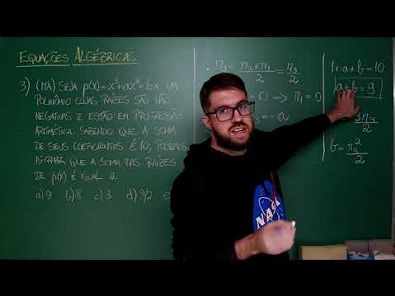 Equações Algébricas - Exercícios resolvidos