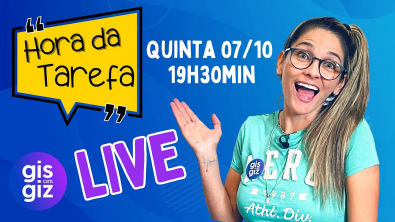 LIVE DA GIS, JOGO DA TABUADA, FRACÃO, EXPRESSÃO E MUITO MAIS