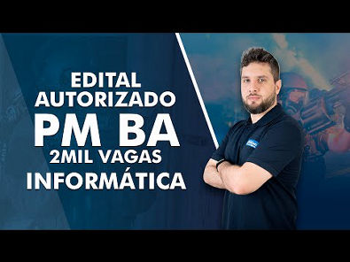 Aula de Informática para PMBA - Edital Autorizado