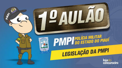 AULÃO 01 - Estatuto dos Militares do Piauí - Lei n 3 80881 - PMPI (PM PI) - Emerson Castro