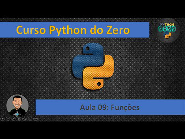 Curso de Python - Aula 09 - Como criar funções