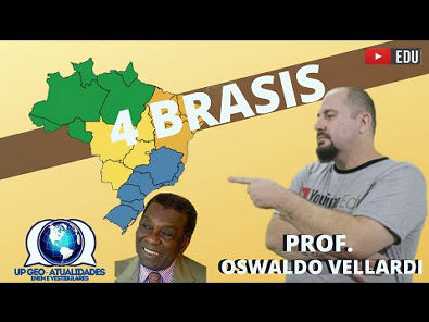 Os 4 Brasis | Regionalização do Brasil | Milton Santos | EF07GE10
