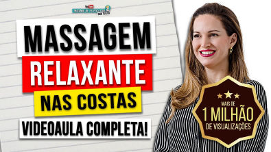 Video Aula! Massagem Relaxante nas Costas! | Gabi Tuller