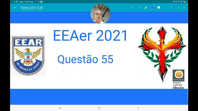EEAer 2021 questão 55, soma de matrizes, matriz transposta