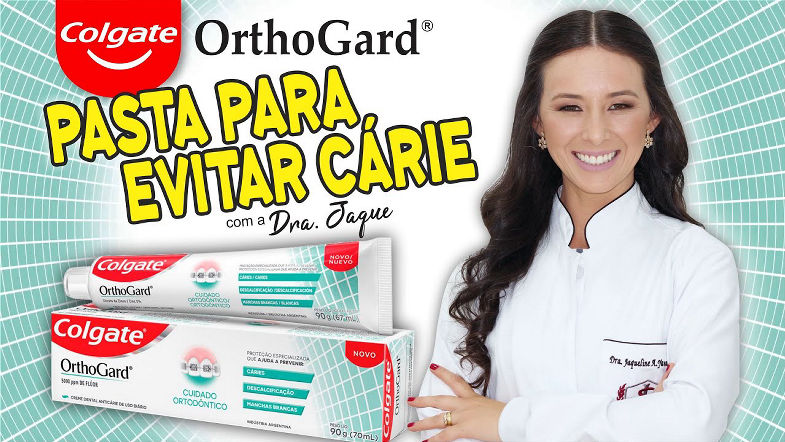 Uau!! EVITE AS CÁRIES COM ESTA PASTA! Dra Jaque A Yamashita - Londrina-PR - Ortho Gard Colgate