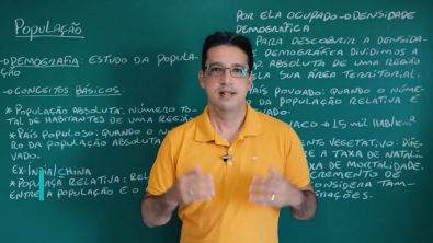 População (demografia) Aula completa Professor Bruno Barros