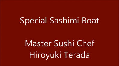 Special Sashimi Boat - How To Make Sushi Series(360P)