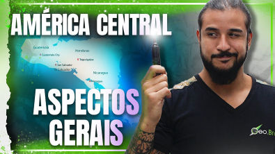 AMÉRICA CENTRAL ASPECTOS GERAIS - GEOBRASIL PROF RODRIGO RODRIGUES