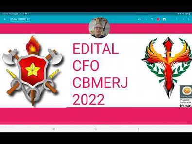Saiu o edital Para CFO CBMERJ 2022