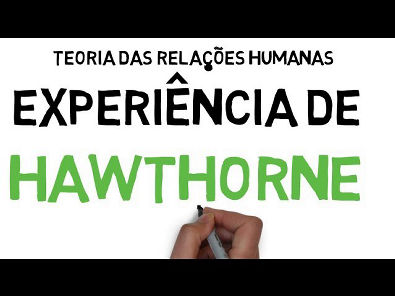 EXPERIÊNCIA DE HAWTHORNE | TEORIA DAS RELAÇÕES HUMANAS | ELTON MAYO