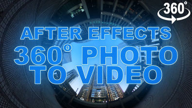After Effects Tutorial Create A Video From A 360 Photo (No Third Party Plugins Required)