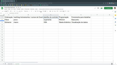 Dica de Excel 10 - Planilha de Controle e Revisão do PROCV e Validação de Dados