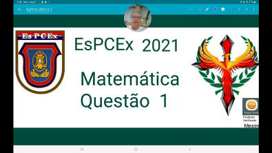EsPCEx 2021 matemática Questão 1