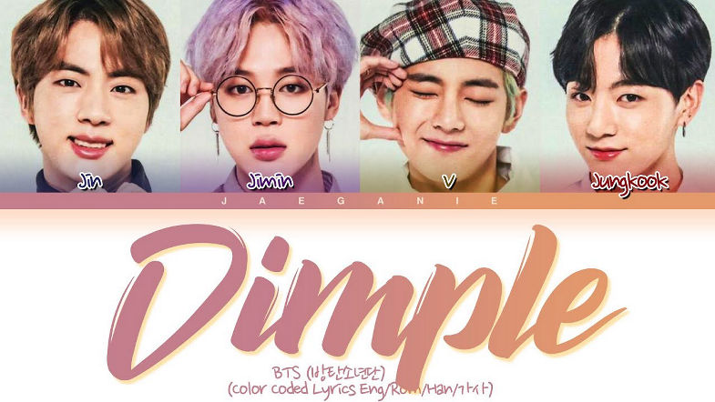 BTS () - 'Dimple' (Color Coded EngRomHan)