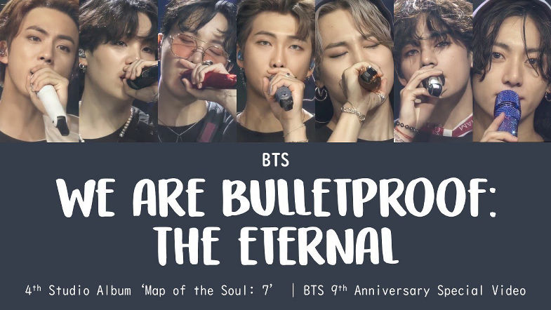 BTS () - We Are Bulletproof The Eternal [LYRICSLine Distribution] | 9th Year Anniversary