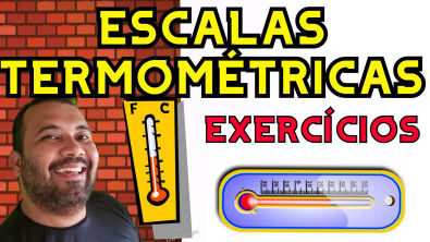 EXERCÍCIOS DE ESCALAS TERMOMÉTRICAS | CELSIUS | KELVIN | FAHRENHEIT - f( Prof Telmo )d