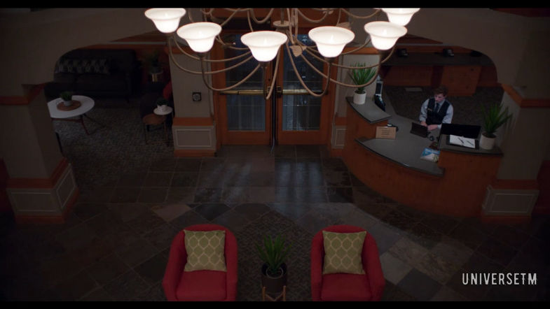 The Night Clerk (2020) - Hotel Room Booking Scene HD
