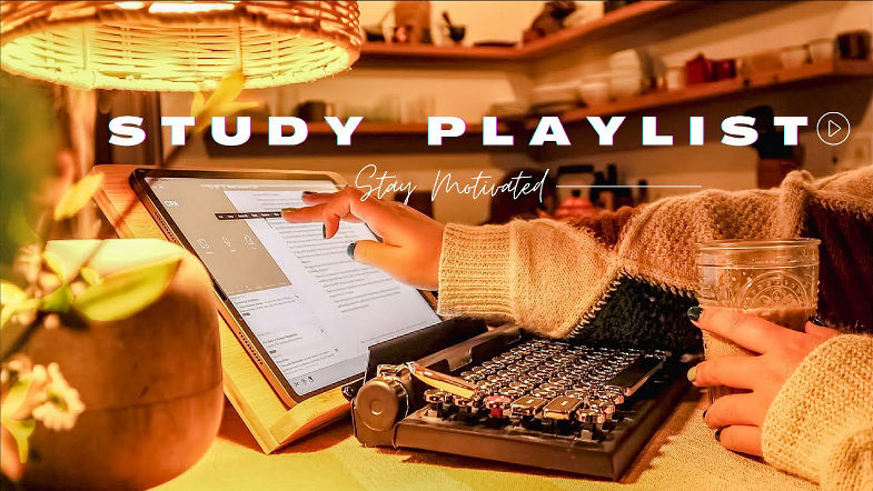 4-HOUR STUDY MUSIC PLAYLIST Relaxing Lofi DEEP FOCUS Study With Me Pomodoro TimerSTAY MOTIVATED