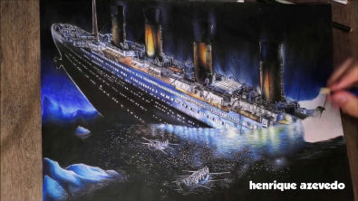 Desenhando - Titanic