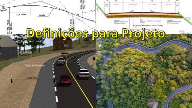 Definições para Projeto - Estradas - Engenharia Civil