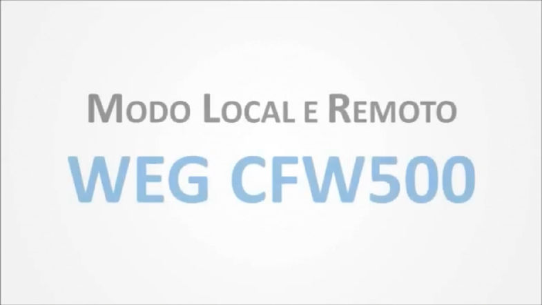 Potenciômetro e botão externo no inversor de frequência (Modo Local e Remoto do WEG CFW500)(360P)