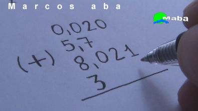 ADIÇÃO - (Aprenda a somar números decimais (com vírgula))