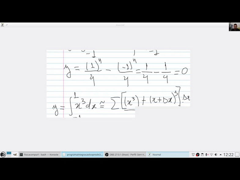 Física computacional 1 - Mais algumas informações sobre integração numérica em fortran
