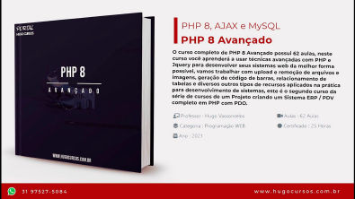 PHP 8 Avançado - Aula 06 - DataTable Produtos