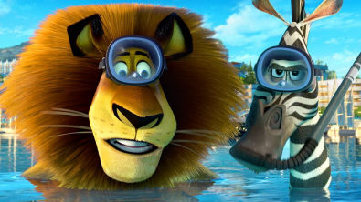 DreamWorks Madagascar em Português, Alex, Glória, Marty e Melman, o  reencontro