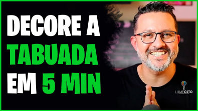DECORE A TABUADA EM 5 MINUTOS | Prof Gustavo Dias
