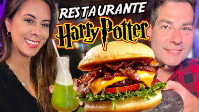 Viralizou Temático do Harry Potter | Restaurante Varinha Mágica