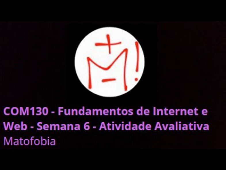 COM130 - Fundamentos de Internet e Web - Semana 6