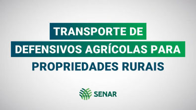 Transporte de defensivos agrícolas para propriedades rurais