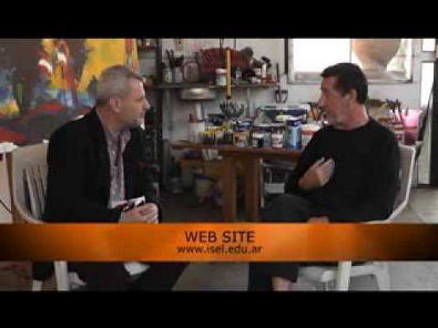 Artista Ricardo Roux - Expresionismo Abstracto - Isel TV