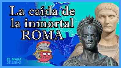 Historia del IMPERIO ROMANO [Parte 2] De Diocleciano a la caída de occidente - El Mapa de Sebas