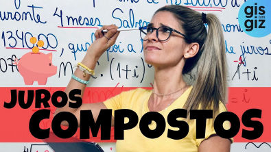 JUROS COMPOSTOS \Prof Gis - Cálculo I