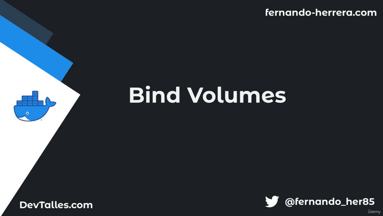 8 Bind Volumes - Docker Compose