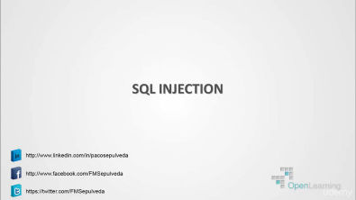 18 SQL Injection Demostración