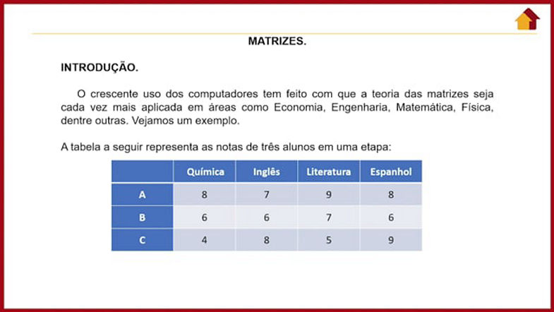 Matrizes 01