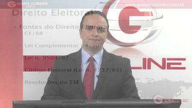 Direito Eleitoral para o TRE/SE - Prof. Weslei Machado